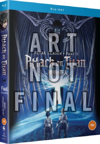 Attack On Titan The Final Season Part 2 (Jason Liebrecht) Two Region B Blu-ray
