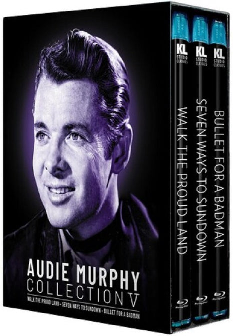 Audie Murphy Collection V (Walter Brennan) 5 Five New Blu-ray Presale