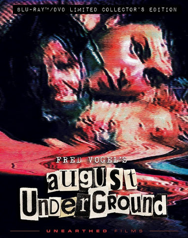 August Underground (AnnMarie Reveruzzi) Limited Edition New Blu-ray + DVD