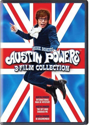 Austin Powers 3 Film Collection (Mike Myers Elizabeth Hurley) Region 1 DVD