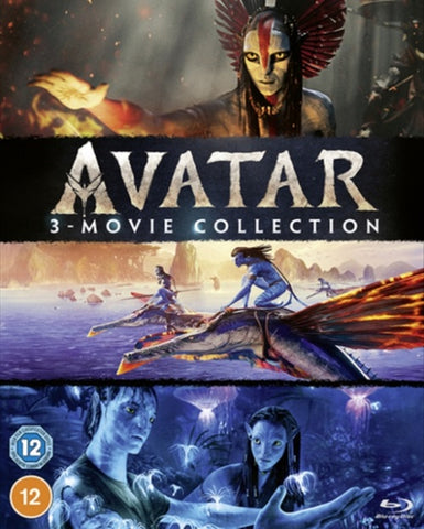 Avatar 1 2 3 Movie Collection (Sam Worthington) Reg B Blu-ray Box Set Presale