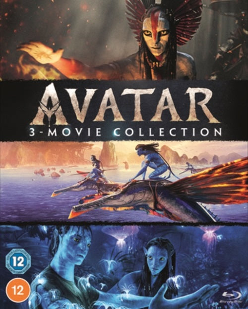 Avatar 3 Movie Collection The Way of Water + Fire and Ash NEW  Region B Blu-ray