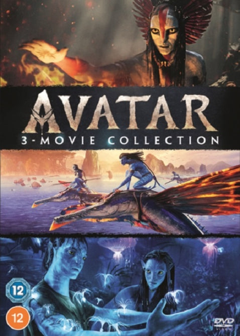 Avatar 3 Movie Collection The Way of Water + Fire and Ash & New Region 4 DVD