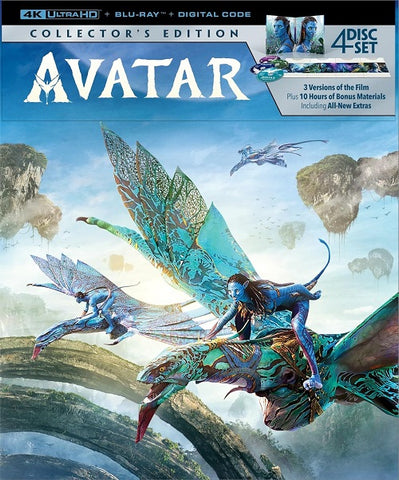 Avatar (Sam Worthington) Collectors Edition New 4K Ultra HD Blu-ray Box Set