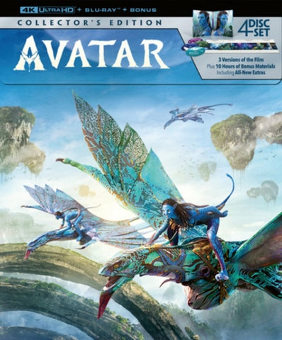 Avatar (Sam Worthington) Collectors Edition New 4K Ultra HD Region B Blu-ray