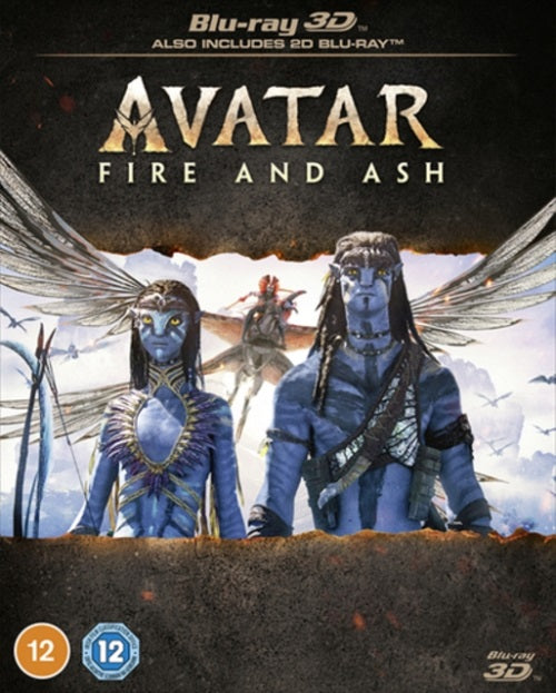 Avatar Fire and Ash (Sam Worthington Zoe Saldana) 3D 2D Reg B Blu-ray IN STOCK