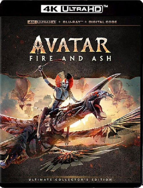 Avatar Fire and Ash (Sigourney Weaver) & New 4K Ultra HD Blu-ray Presale