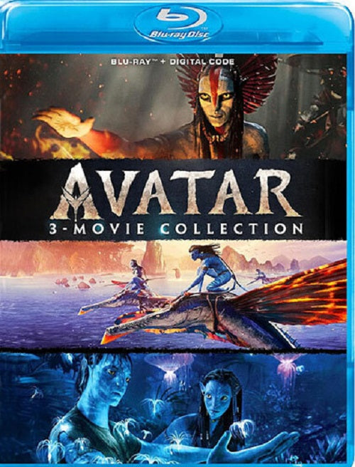 Avatar + Fire and Ash + The Way of Water New Blu-ray + Digital Presale