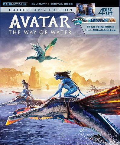 Avatar The Way of Water Collectors Edition New 4K Ultra HD Blu-ray Box Set