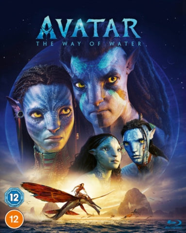 Avatar The Way of Water (Zoe Saldana Sam Worthington) New Region B Blu-ray