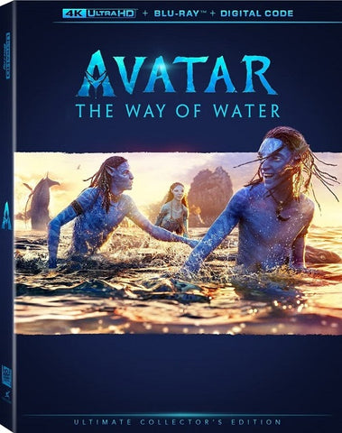Avatar The Way of Water Ultimate Collectors Edition New 4K Mastering Blu-ray