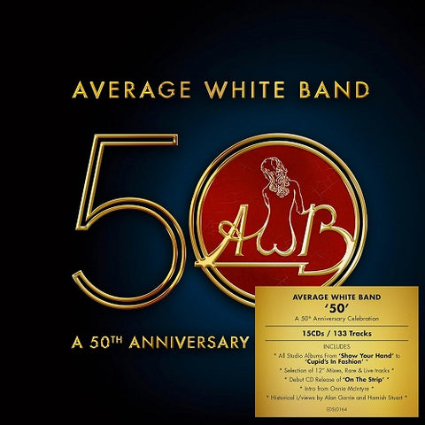 Average White Band 50 Fifty 15 Disc New CD Box Set