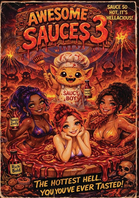 Awesome Sauces 3 (James Balsamo) Three New DVD Presale