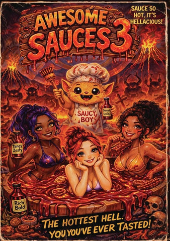 Awesome Sauces 3 (James Balsamo) Three New DVD Presale
