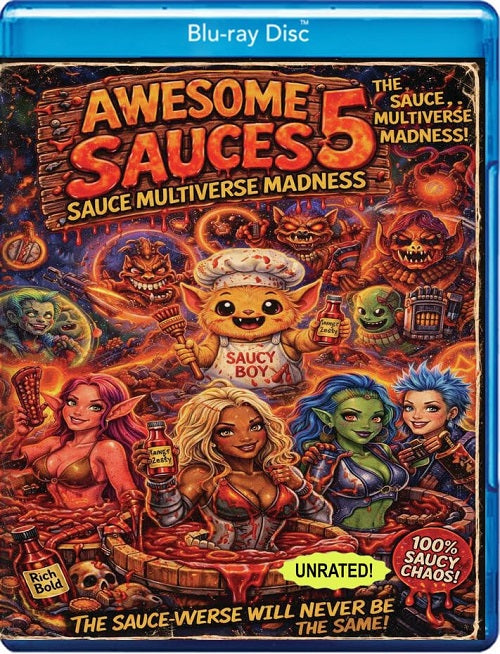 Awesome Sauces 5 (James Balsamo) Five New Blu-ray Presale