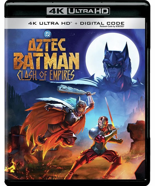 Aztec Batman Clash Of Empires New 4K Ultra HD Blu-ray Presale