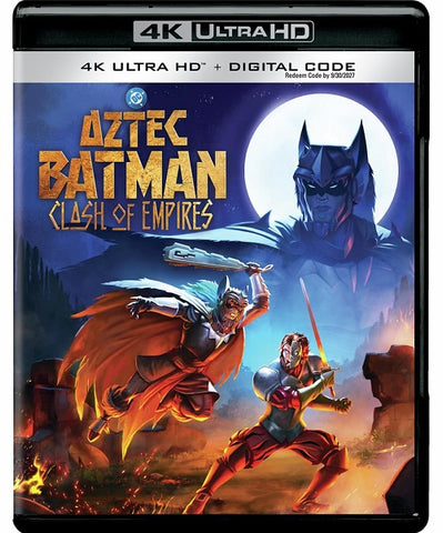 Aztec Batman Clash Of Empires New 4K Ultra HD Blu-ray Presale