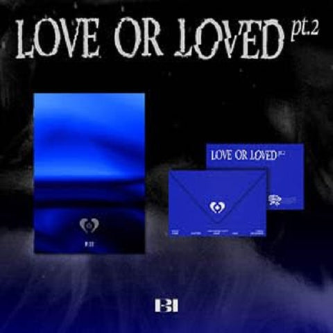 B.I Love Or Loved Part 2 Photobook Version New CD + Sticker + Photo Book Poster