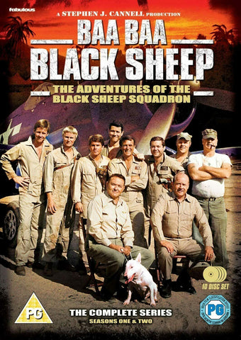 Baa Baa Black Sheep Complete Series 1 and 2 Season One Two NEW Region 4 DVD