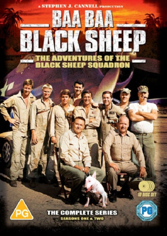Baa Baa Black Sheep Season 1 2 Complete Series Collection Region B Blu-ray