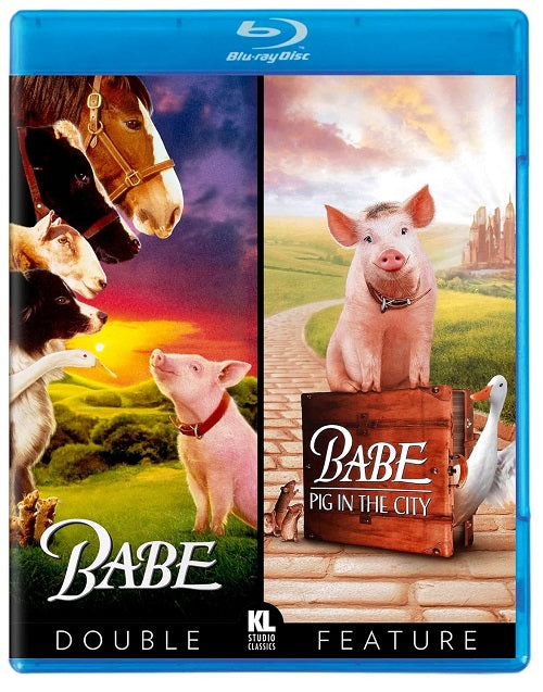 Babe + Babe Pig in the City Double Feature (James Cromwell) New Blu-ray Presale