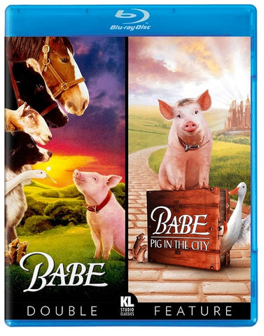Babe + Babe Pig in the City Double Feature (James Cromwell) New Blu-ray Presale