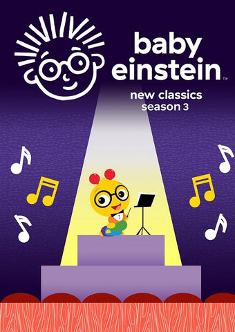 Baby Einstein Season 3 Series Three Third (Julie Aigner-Clark) New DVD Presale