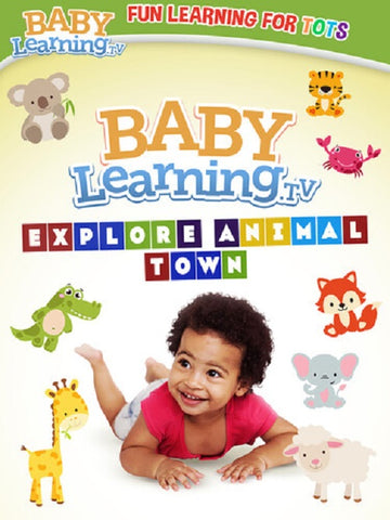 BabyLearningtv Explore Animal Town (Kim Phello Ray Anand Jo Davis) New DVD