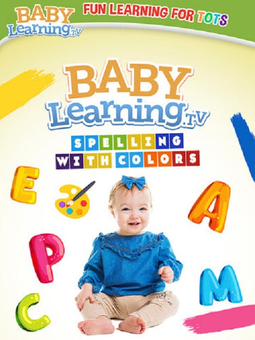 BabyLearningtv Spelling With Colors (Kim Phello Ray Anand Jo Davis) New DVD