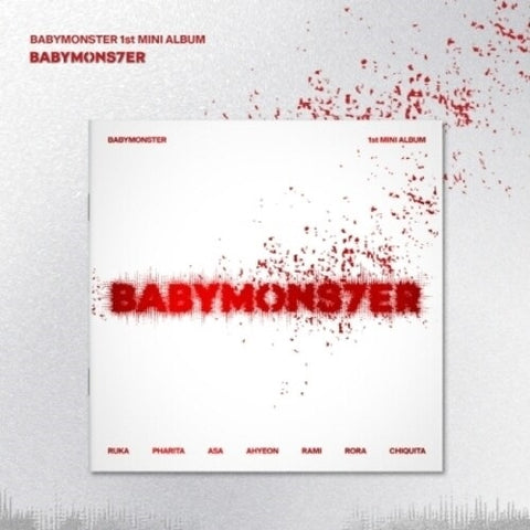 Babymonster Babymons7Er Photobook Version New CD + Sticker + Photo Book + Poster