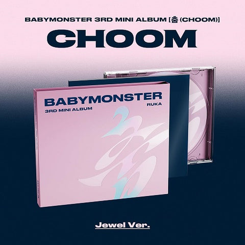 BABYMONSTER Choom Jewel Case Version New CD Presale