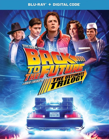 Back To The Future 1 2 3 The Ultimate Trilogy New Blu-ray + Digital Box Set