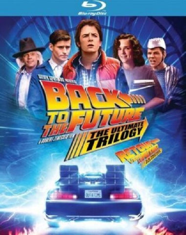 Back To The Future 1 2 3 The Ultimate Trilogy (Michael J. Fox) New Blu-ray