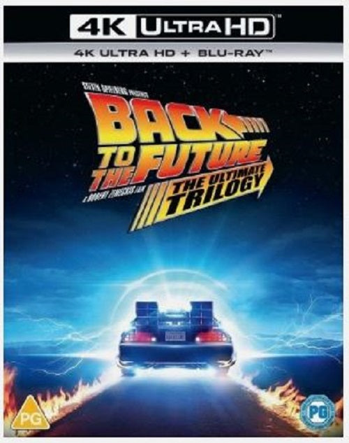 Back To The Future 1 2 3 Trilogy 4K Ultra HD Region B Blu-ray Box Set Presale