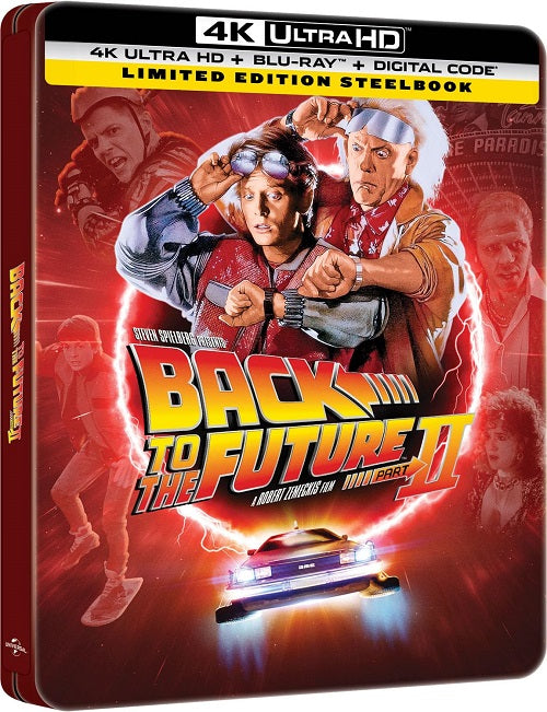 Back to the Future II 2 Two Limited 4K Ultra HD Blu-ray + Steelbook Presale