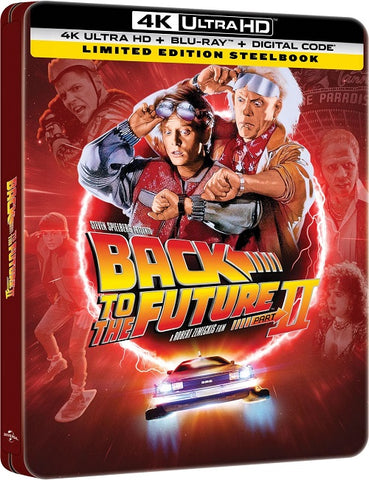 Back to the Future II 2 Two Limited 4K Ultra HD Blu-ray + Steelbook Presale