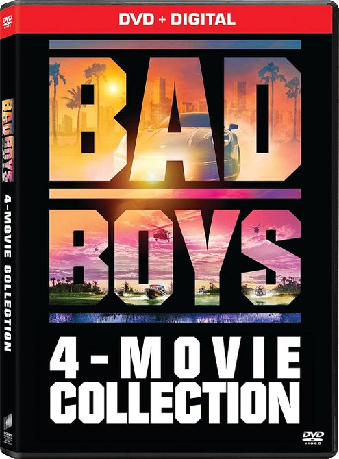 Bad Boys 1 2 3 4 Movie Collection (Will Smith) Collectors Edition DVD + Digital