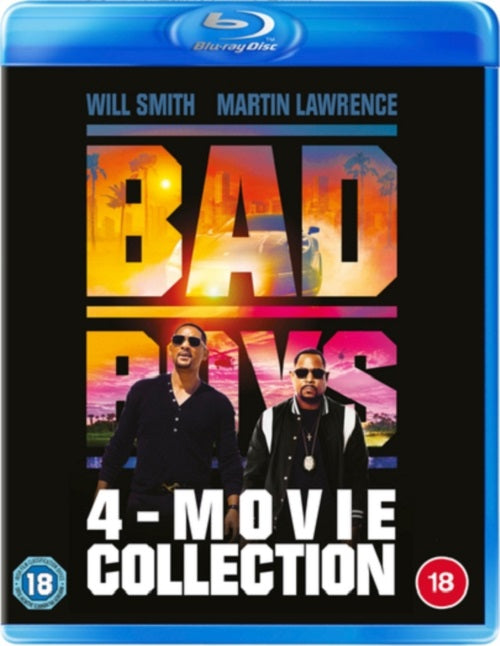 Bad Boys 4 movie Collection (Will Smith Martin Lawrence) New Region B Blu-ray