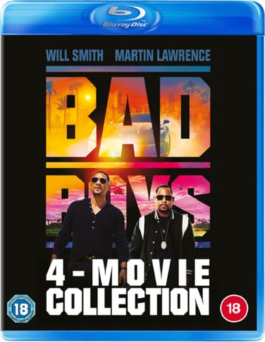 Bad Boys 4 movie Collection (Will Smith Martin Lawrence) New Region B Blu-ray