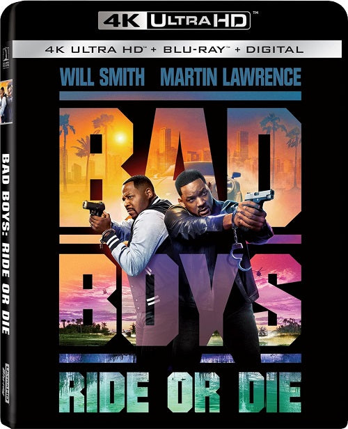 Bad Boys Ride or Die (Will Smith Martin Lawrence) 4K Ultra HD Blu-ray + Digital