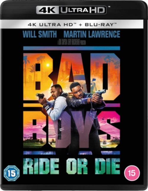 Bad Boys Ride Or Die (Will Smith Martin Lawrence) 4K Ultra HD Region B Blu-ray
