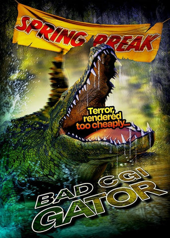 Bad CGI Gator (Ben VanderMey Cooper Drippe Michael Bonini) New DVD