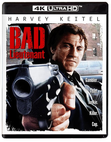 Bad Lieutenant (Harvey Keitel Victor Argo Paul Calderon) 4K Ultra HD Blu-ray