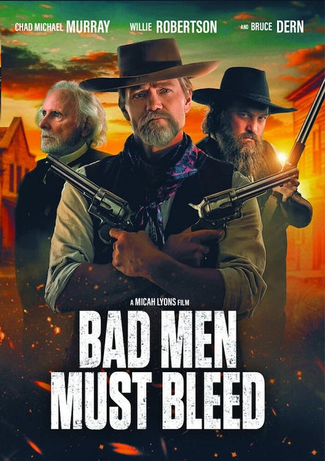 Bad Men Must Bleed (Chad Michael Murray Bruce Dern) New DVD Presale