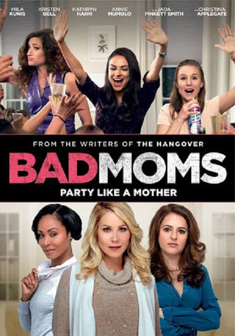 Bad Moms (Christina Applegate Susan Sarandon) New Blu-ray + DVD + Digital