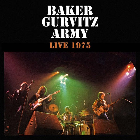 Baker Gurvitz Army Live 1975 Remastered & Expanded Edition And New CD