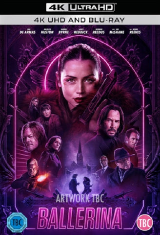 Ballerina From The World Of John Wick New 4K Ultra HD Region B Blu-ray Presale