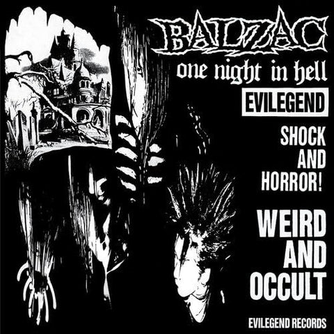Balzac One Night In Hell New CD