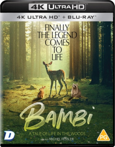 Bambi A Tale Of Life In The Woods New 4K Ultra HD Region B Blu-ray Presale
