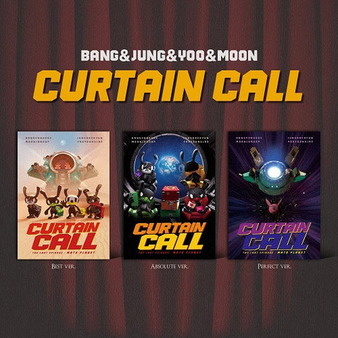 Bang&Jung&Yoo&Moon Curtain Call Perfect Ver Bang Jung Yoo Moon New CD